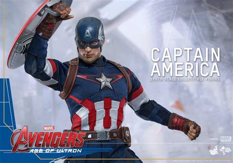 Hot Toys Avengers Age Of Ultron Captain America Action Figure Geektyrant