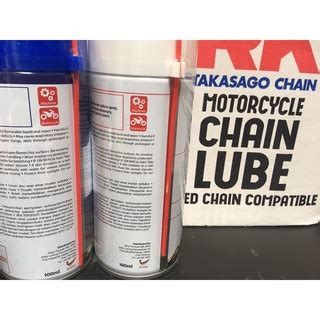 Motorcycle Rk Chain Lube 100 ORIGINAL Rk Chain Spray Motorcycle CHAIN