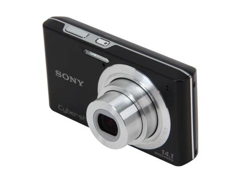 Sony Cyber Shot Dsc W610b Black 141 Mp 4x Optical Zoom Digital Camera