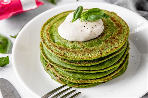 Recette De Pancakes Sal S Aux Pinards Funky Veggie