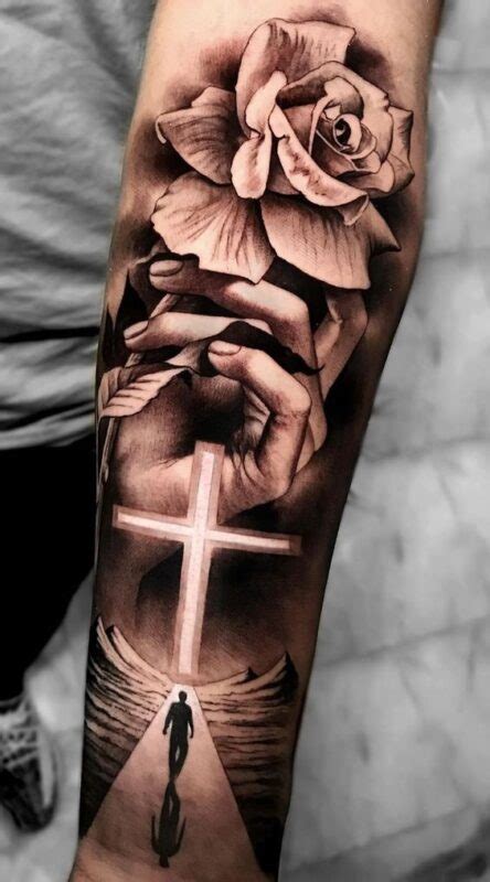 50 Beautiful Cross Tattoos To Showcase Your Faith Inspirationfeed