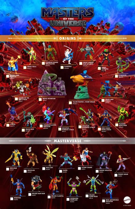 Mattel Unleashes Masters Of The Universe 2023 Lineup The Toy Book