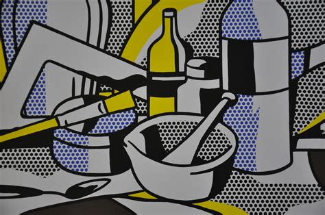 Roy Lichtenstein Still Life With Palette Original Etsy