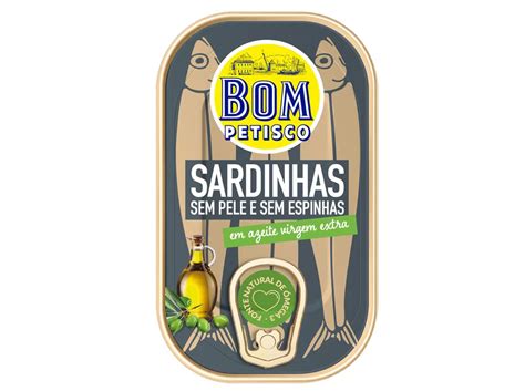 Sardinha Sem Pele E Sem Espinhas Em Azeite Virgem Extra BOM PETISCO