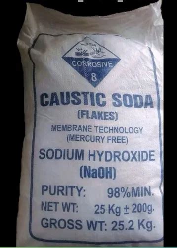 Industrial Grade Caustic Soda Flakes Sodium Hydroxide Powder