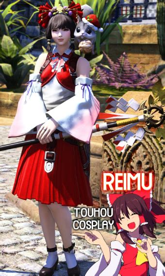 Reimu Hakurei Touhou Cosplay | Eorzea Collection