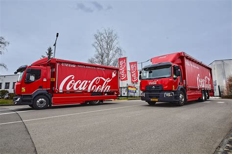 Coca Cola Electric Trucks Arrive In Luxembourg Renault Trucks Corporate