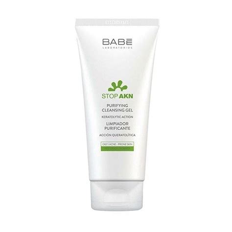 Sữa rửa mặt BABE Stop AKN Purifying Cleansing Gel ml cho da dầu mụn Chiaki vn