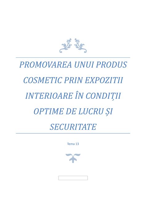 Promovarea Unui Produs Cosmetic Cursuri Online