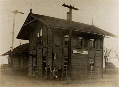 Maxwell Train Depot - Historical Photograph Collection