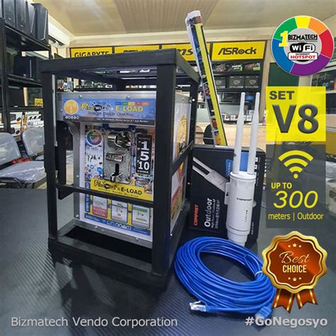 Piso Wifi Vendo Machine Optimum With Metal Cage V Lazada Ph