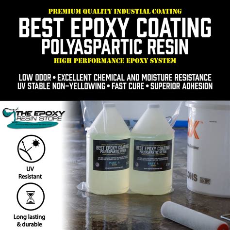 Polyaspartic Epoxy 2 Part Floor Coating High Performance The