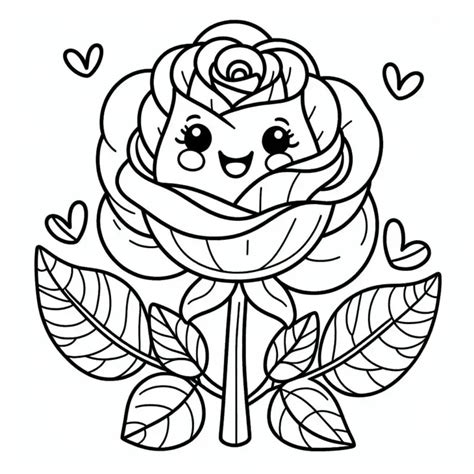 27+ Desenhos Rosa para colorir e imprimir PDF gratis