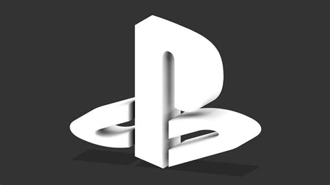 Datei STL PlayStation 5 Stand Logo 🎮・Modell für 3D-Druck zum ...