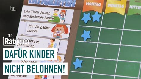 Belohnungssysteme für Kinder Ratgeber YouTube