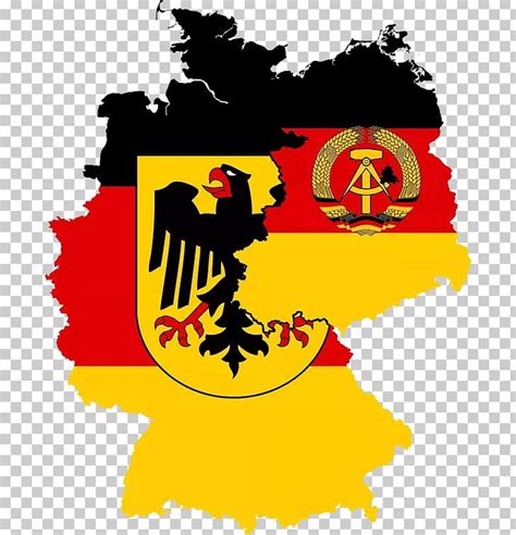 West Germany East Berlin German Reunification Flag Of Germany PNG ...