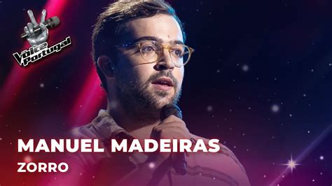 Manuel Madeiras Zorro Provas Cegas The Voice Portugal