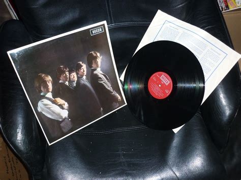 Rolling Stones 1st Debut Uk Mono Lp Rare Boxed Decca Red