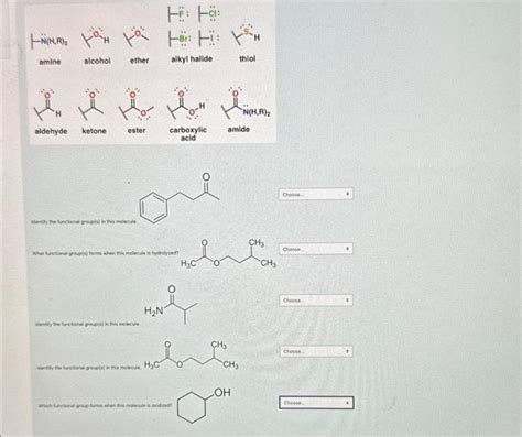 Solved Aldehyde Ketone Ester Carboxylic Amide Acid Ilectify