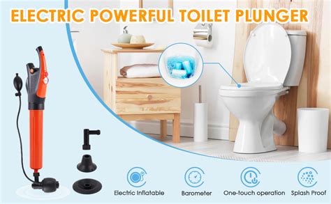 Toilet Plungers For Unblocking Electric Toilet Plunger With