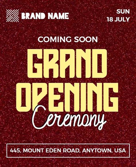 40+ Best Grand Opening Flyer Ideas and Examples