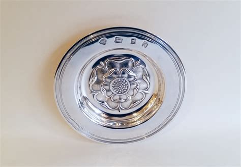 Silver Tudor Rose Armada Dish SOLD Henry Willis Antique Silver Dealer