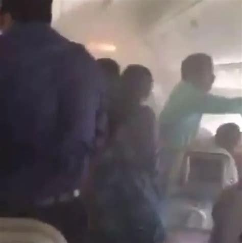 Emirates Plane Crash Footage From Inside The Aircraft Shows Terrifying