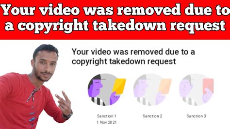 Your Video Was Removed Due To A Copyright Takedown Request How To