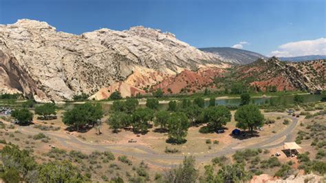 The Tour Of The Tilted Rocks On Cub Creek Road Dinosaur National Monument