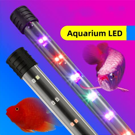 Aquarium LED Submersible Light Fish Tank LED Light Submersible