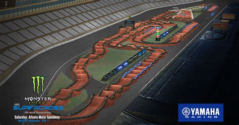 EXCLUSIVE: Supercross Prepping Massive Infield Dirt Track At Atlanta Motor Speedway