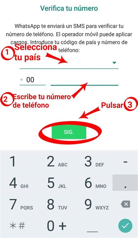 Crear Cuenta De Whatsapp