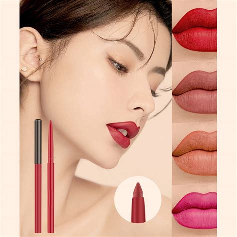 Lip Liner 18 Color Lipstick Lip Liner Long Lasting Lipliner Pencil Pen Color Sensational Shaping