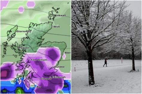 Scotland Weather Scots Set For More Snow And Ice Amid Weather Warnings