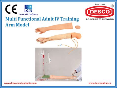 Multi Functional Adult Iv Training Arm Model Desco