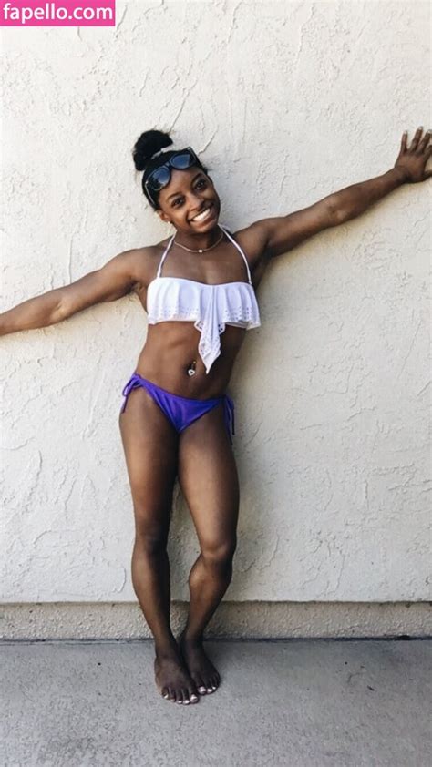 Simone Biles Simone Biles Simonebiles Nude Leaked Onlyfans Photo