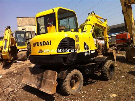 Used Hyundai Wheel Excavator W For Sale