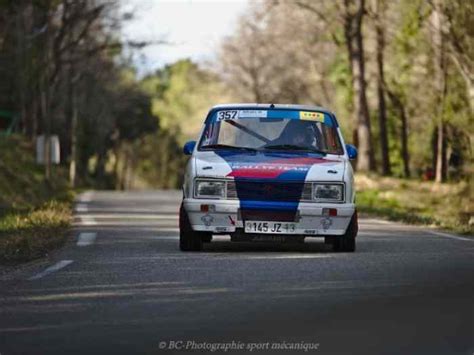 Peugeot 104 ZS VHC pièces et voitures de course à vendre de rallye