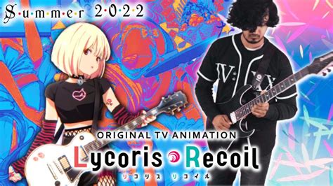 Lycoris Recoil Ed【guitar Cover Tabs Backing Track】flower Tower