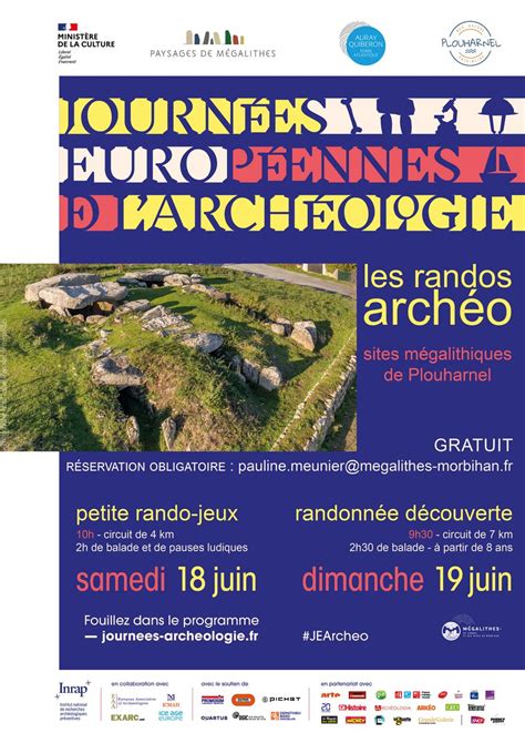 Des Randos archéos pour les Journées européennes de l archéologie