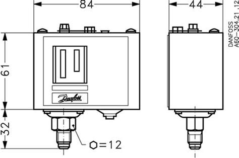 Danfoss Pressure Switch With Manual Reset Model KP1 Best Price