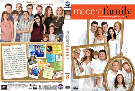 Modern Family - Season 8 (2016) R1 Custom Cover & Labels - DVDcover.Com