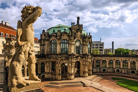 Statue At Zwinger Dresden Stock Photo Image Of Saxony 16207612