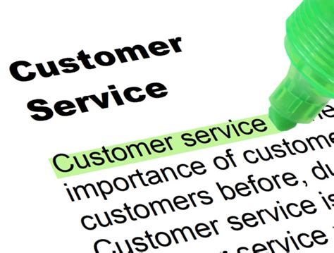 Customer Service - Highlighted Words and Phrases