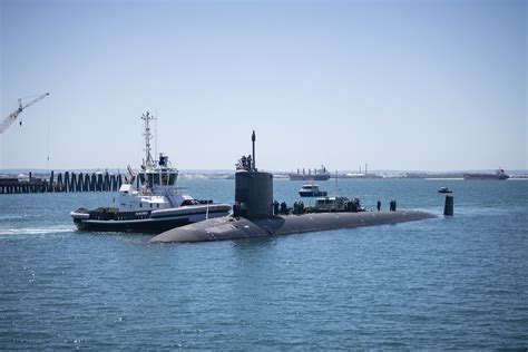 US Navy fast-attack submarine arrives in Australia