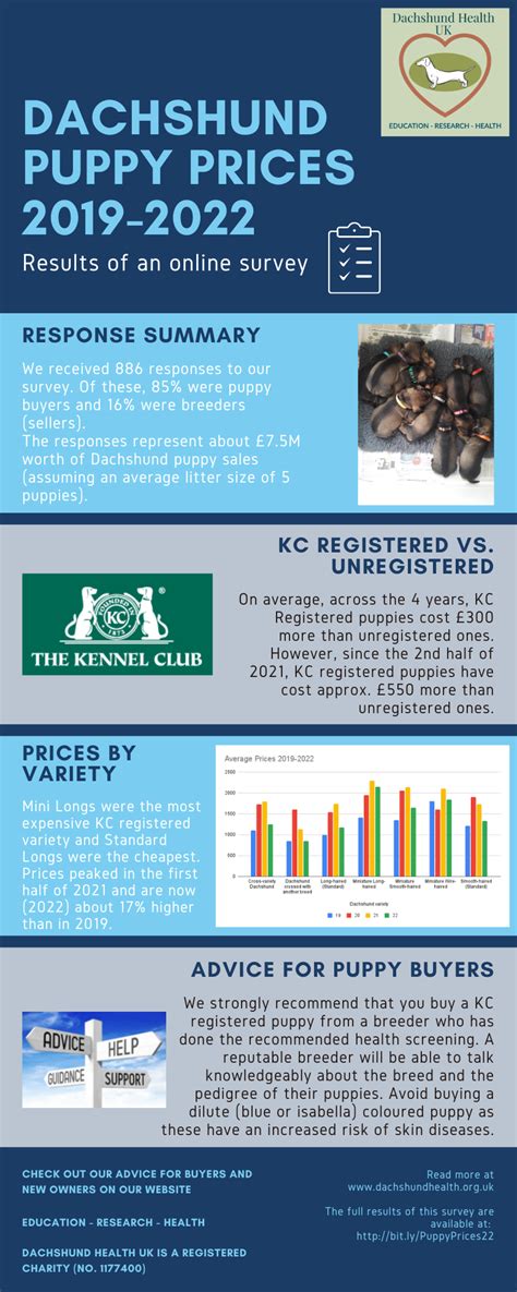 An analysis of Dachshund puppy prices from 2019 to 2022