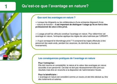 Le Point Sur Les Avantages En Nature Pdf T L Chargement Gratuit