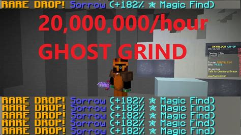 Mil Hour Ghost Grinding Crimson Armor Is Insane For Ghosts Hypixel