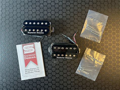 Seymour Duncan Hot Rodded Humbucker Set Sh 2 Jazz And Sh 4 Jb Reverb