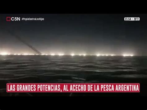 Barcos Pesqueros Extranjeros En La Milla Pasando El L Mite De La